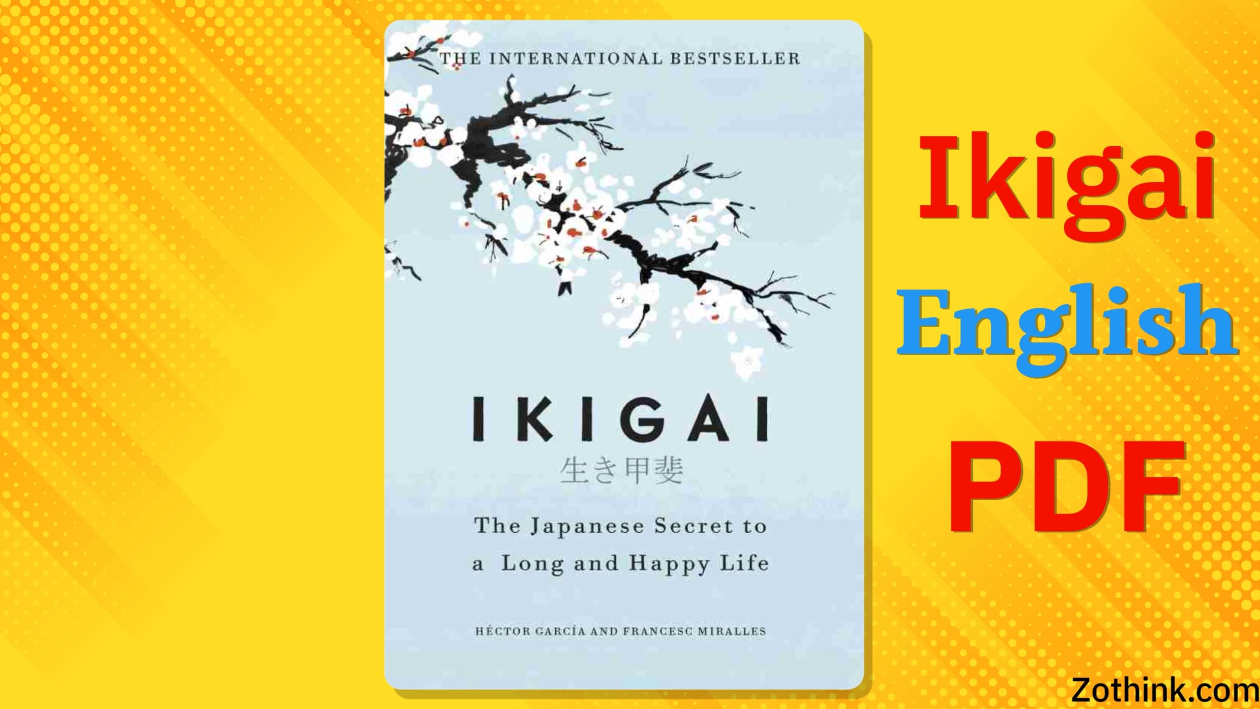 Ikigai Book PDF | Ikigai Book English PDF Download